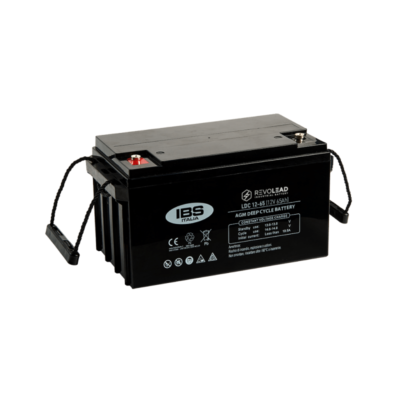 Batteria auto REVOLEAD LDC12 65 AGM 12V 65Ah